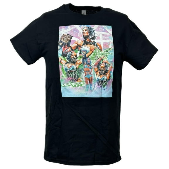 Mercedes Mone aka Sasha Banks Poster Print Black T-shirt