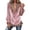 Pink-#q002, variant on Womens Velvet V Neck Blouse Long Sleeve Ruffle Cuff Tunic Top Leopard Trim Button Down Casual Dressy Shirt Loose Fit Flowy Work Fall Tops,Dark Green S