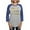 Heather/Blue, variant on CafePress - Proud Army Grandma Black And Gold Long Sleeve T Shirt - Womens Baseball Tee