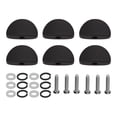 thumbnail image 2 of 6Set Guitar Tuning Peg Buttons, Metal Ebony Tuner Machine Head Button for Electric Guitars, 2 of 8