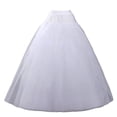 thumbnail image 1 of Lindbes Jupon de Mariée Sans Armature Jupon Crinoline pour Robe Formelle Longueur au Sol, 1 of 10