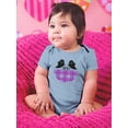 thumbnail image 2 of Boo! Twin Ghosts Bodysuit Infant -Image by Shutterstock,  18 Months, 2 of 4