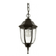 thumbnail image 1 of Lampara De Exterior Aplicación Suspendido Decorativa 26 W Color Negro, 1 of 5