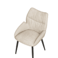 thumbnail image 7 of Luxury Velvet Dining Chair Set of 4, Modern Minimalist Design with High-Resilience Cushion & Durable Metal Frame - Versatile for Home or Restaurant Use, Easy Assembly, 7 of 7