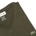 thumbnail image 3 of Lacoste Men Standard Short Sleeve Pima V-Neck Tee, 3 of 3