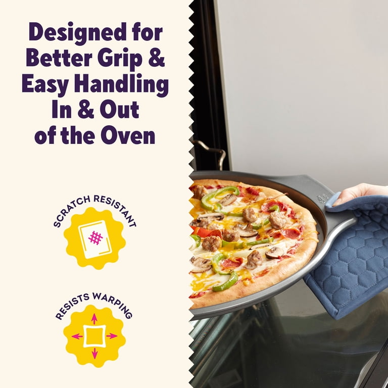 Wilton, Large Pizza Pan, 16-Inch Steel Non-Stick Round - Walmart.com