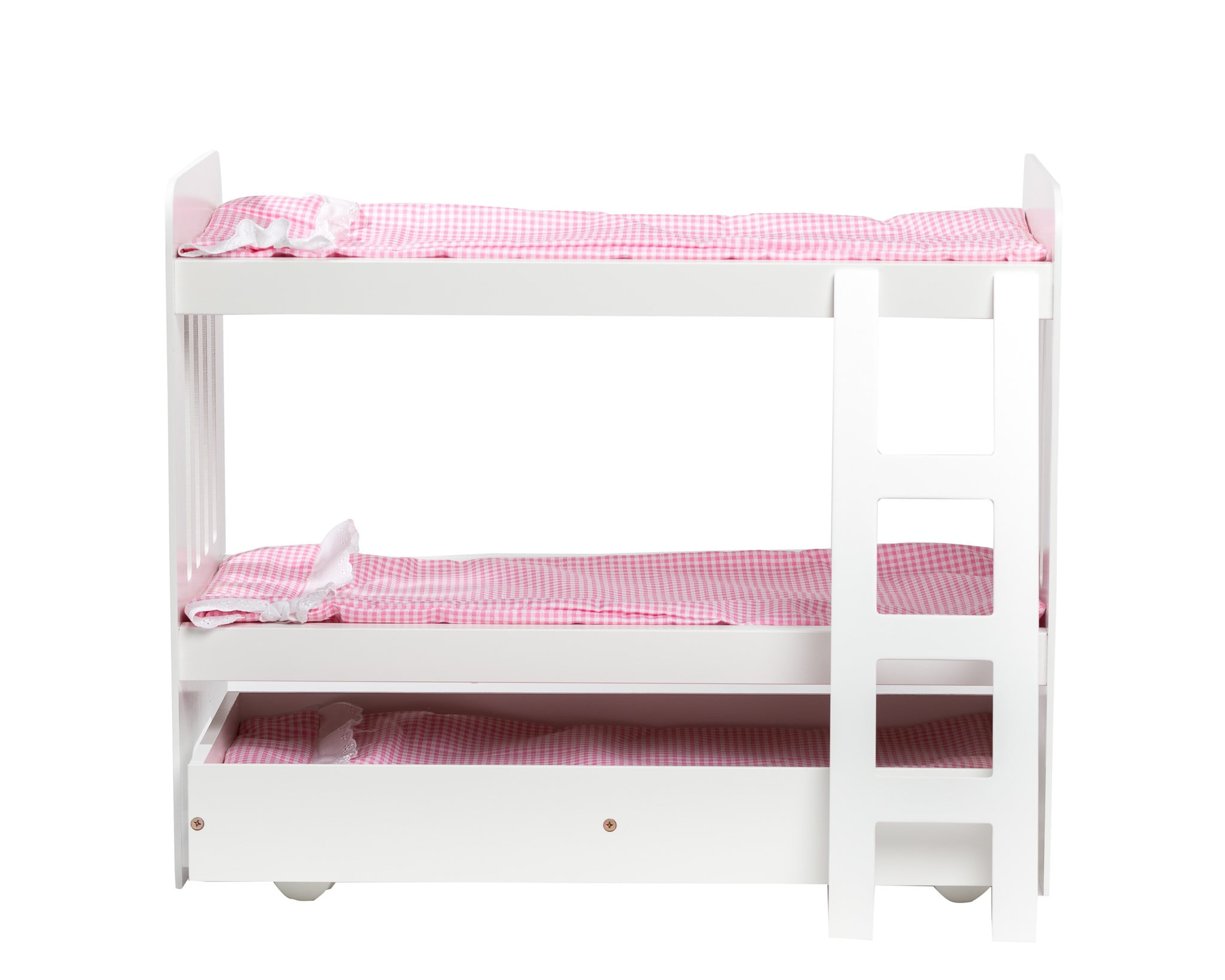 Cinderella Usa Trundle Doll Bunk Beds With Ladder Com