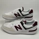 thumbnail image 4 of NEW BALANCE CT574 Men's Court Casual Sneakers White Crimson (CT574LFF) SIZE 10, 4 of 5