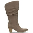 thumbnail image 2 of Style & Co. Womens Arlenee Faux Suede Pointed Toe Mid-Calf Boots, 2 of 3