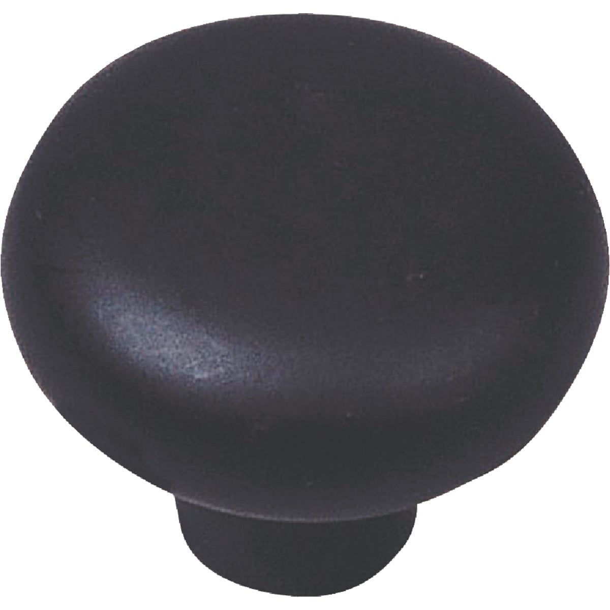 Laurey Mesa 1-3/8 In. Dia. Black Matte Cabinet Knob 03915