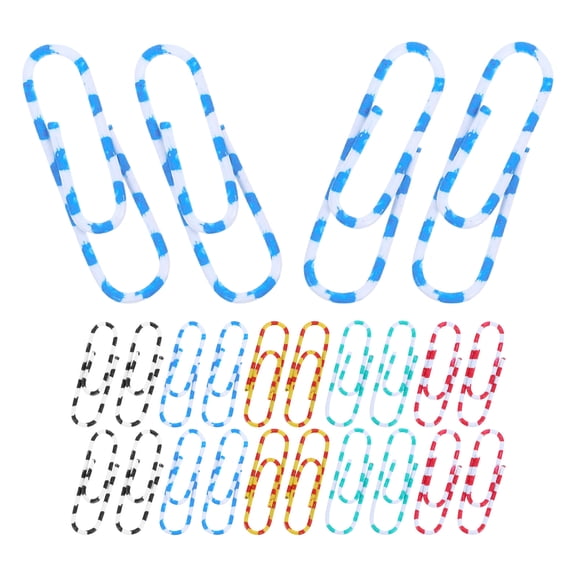 Raindrops 100 Pcs Paper Clip Fasteners Heavy Duty Clips Paperclips Office