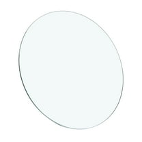 Tempered Glass Top 23.6 INCH Round Glass Table Top 3/10 INCH Thickness