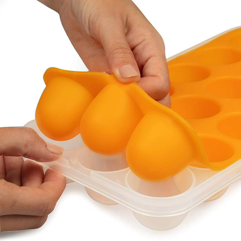  Silicone Baby Food Storage Tray (2 Pack) - Pop Out 1oz Portion Silicone  Freezer Tray - Non Toxic, BPA & PVC Free : Baby