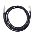 thumbnail image 1 of Cable de extensión de audio de 3,5 mm, macho a hembra, adaptador de audio estéreo Fidelity para PC, portátil, auriculares, 1 of 7