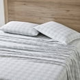 thumbnail image 4 of Eddie Bauer Wildwood Green Cotton Flannel 3 Piece Sheet Set, Twin, 4 of 6