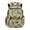 Bass Fish Camo Print, variant on Green Camo Duck Kids Backpack for Boys Girls,Camouflage Hunting Print School Bag Lightweight/Breathable/Durable/Waterproof Multi-Pocket Book Bag for Elementary Students