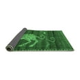 thumbnail image 2 of Ahgly Company Indoor Round Animal Emerald Green Traditional Area Rugs, 7' Round, 2 of 4