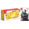 Nintendo Switch Lite 32GB Yellow and Witcher 3: Wild Hunt Complete Edition Bundle
