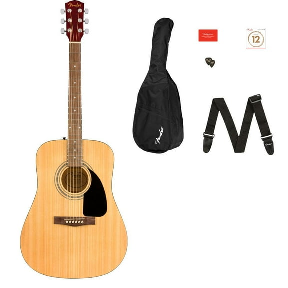 Fender FA-115 Dreadnought Acoustic Guitar Pack
