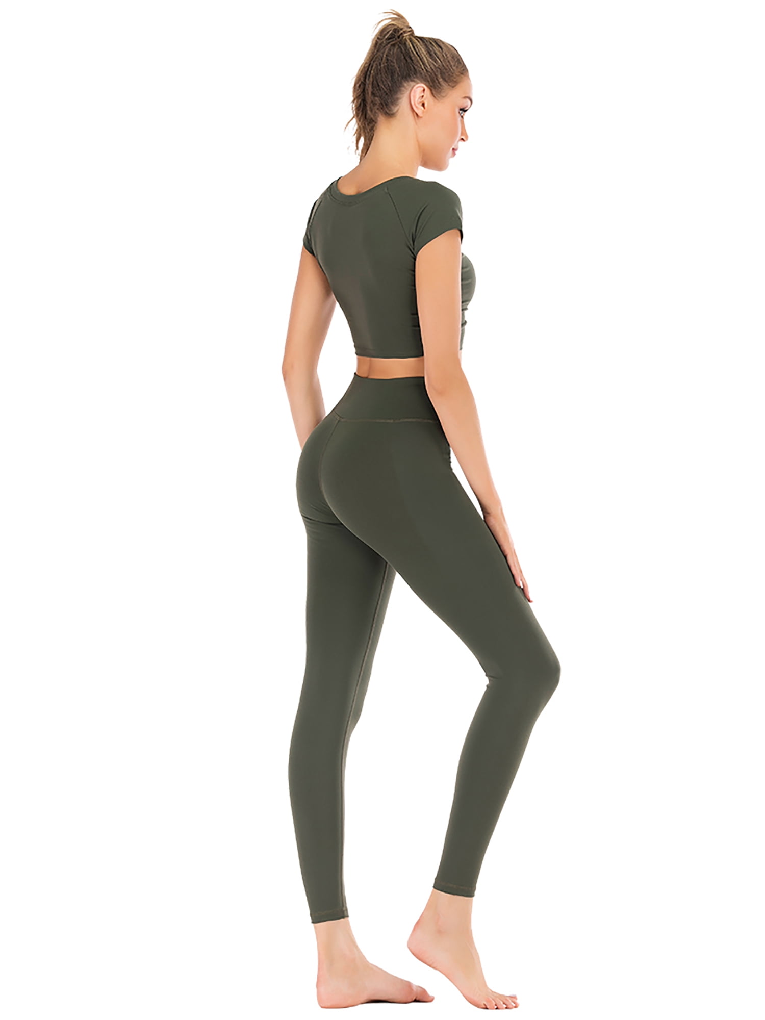 Outfits with outlet olive green leggings