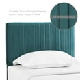 thumbnail image 3 of Modway Keira Velvet Upholstered Twin Headboard in Teal, 3 of 7