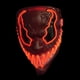 thumbnail image 2 of Máscara facial LED de Halloween con luz aterradora para cosplay, fiestas, carnavales y festivales., 2 of 13