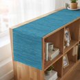 thumbnail image 6 of Lake Blue Table Runner, Modern Simple Solid Color Linen Texture Washable Cotton Linen Table Runners 90 Inches Long, Dresser Scarf Runner for Dining/Coffee/Kitchen/Hallway Tables 13''x90'', 6 of 9