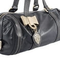 thumbnail image 2 of Pre-Owned Gucci Leather Mini Boston Bag 181485 Black Women's Hand Ribbon Hysteria GUCCI, 2 of 19