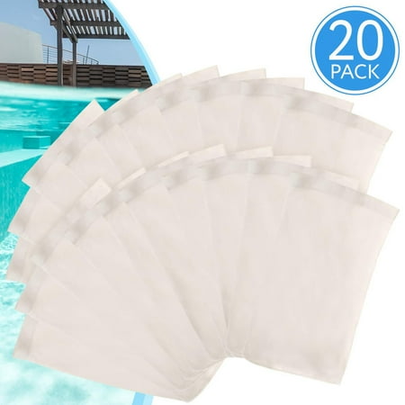 20-Pack of Pool Skimmer Socks - Excellent Savers for Pool Filters  Baskets  and Skimmers - The Ideal Sock/Net/Saver to Protect Your Inground or Above Ground Pool