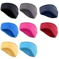 thumbnail image 6 of Fleece Ear Warmers Headband Winter Ear Muffs for Men Women in Cold Weather, Running Yoga Skiing Riding Bike Ear Cover, 6 of 8