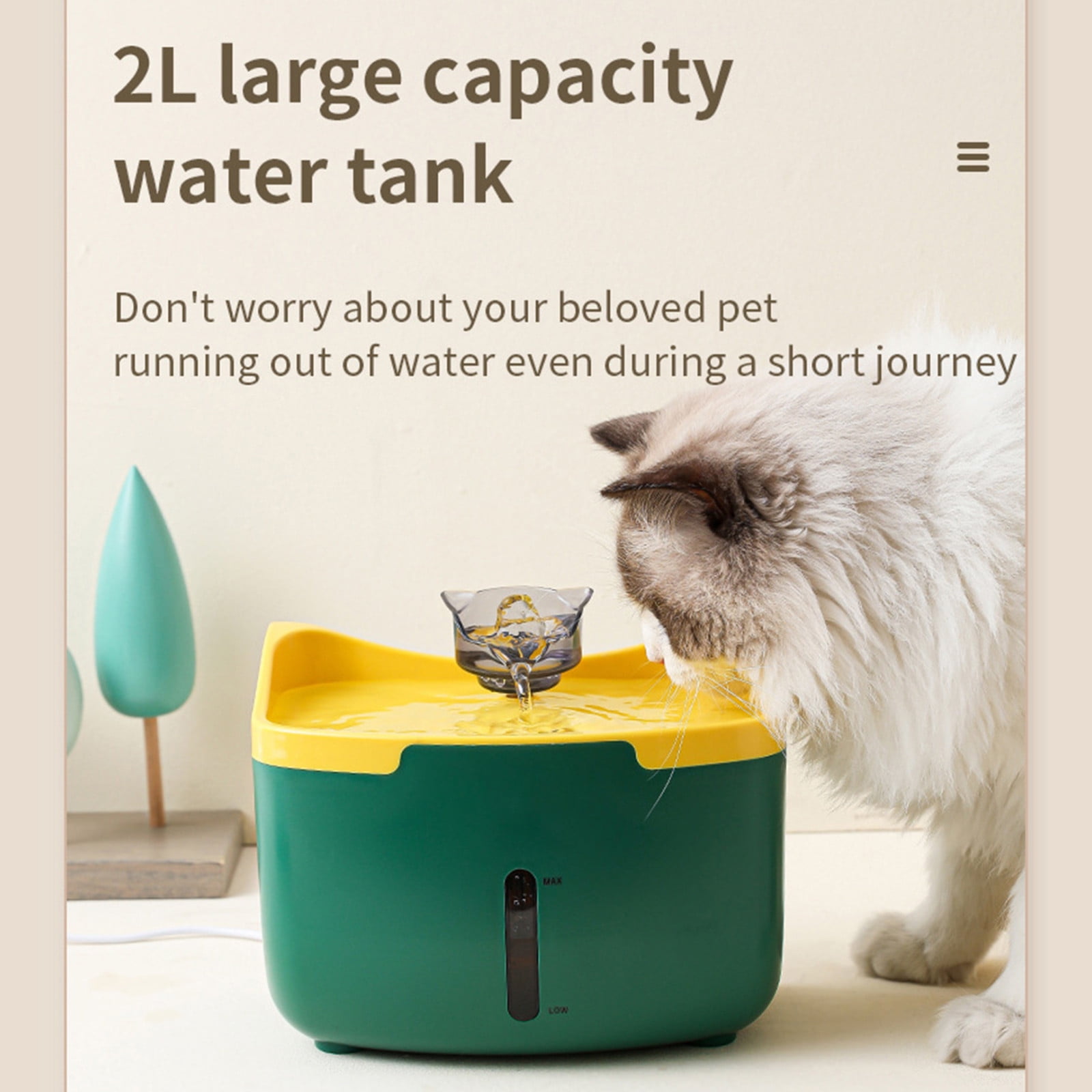 EUDIDV Pet Feeding Tools Pet Intelligent Water Dispenser Pet Automatic Water Feeder Large Capacity Automatic Circulation Dog Water Bowls Creature Care Feeder