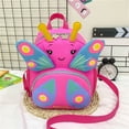 thumbnail image 5 of Weebloom School Backpack For Kids Girls Cute Adorable Butterfly Pattern Kindergarten Backpack Bookbag Preschool Elementary Red, 5 of 6