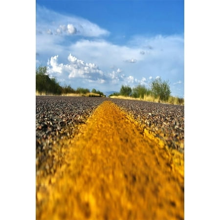 Image of MOHome 5x7ft Asphalt Road With Yellow Stripe Backdrop For Photography Outdoor Travel Nature Scenic Sky Cloud Highway Background Photo Studio Props Man Lovers Adult Girl Boy Artistic Portrait