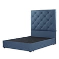 thumbnail image 1 of Box Base Cama Individual+ Cabecera Ikki Azul, 1 of 8