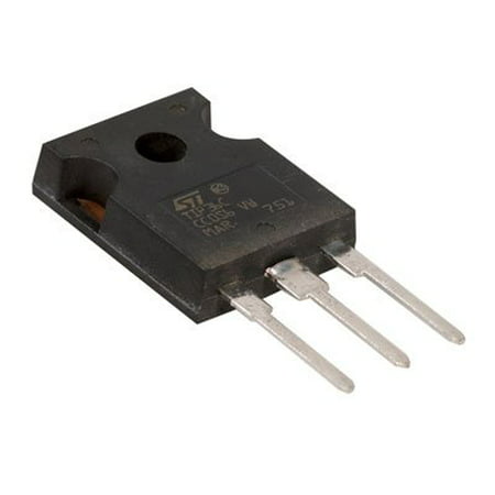 TIP36C General Purpose BJT PNP Transistor, 100V, 25 Amp, 3-Pin, 3+ Tab TO-247 Tube, 20.15 mm H x 15.75 mm L x 5.15 mm W (Pack of 3), By ST MICRO From