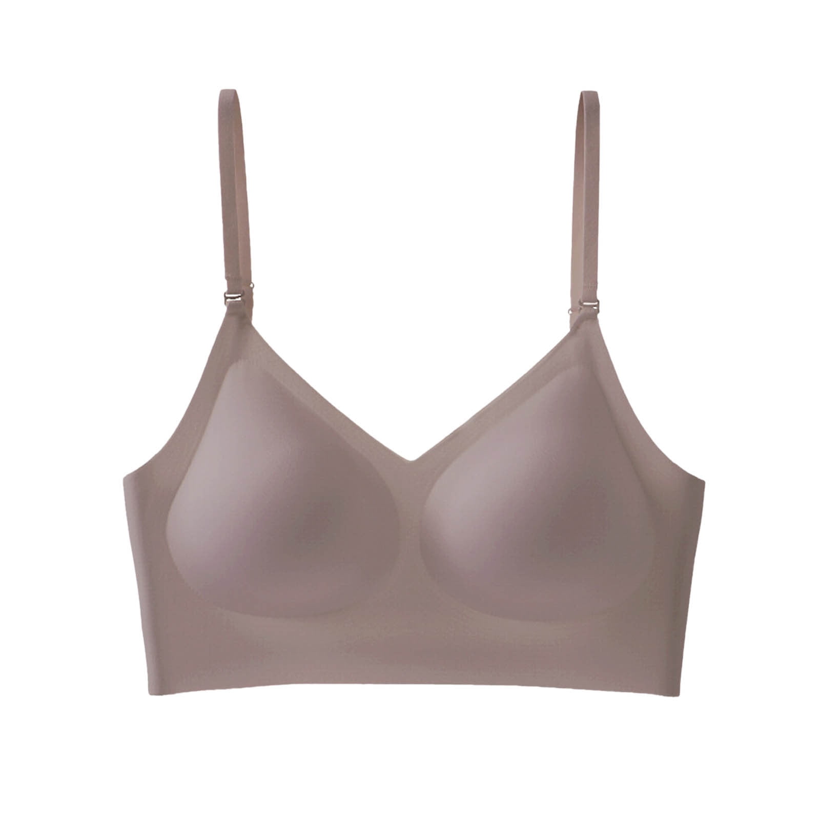 Deep Discount Bras for Women Wireless Sujetadores para mujer inalambricos Women s Invisible Backless Sexy Seamless Push Up U Shaped Beautiful Back Underwear Everyday Bras Walmart