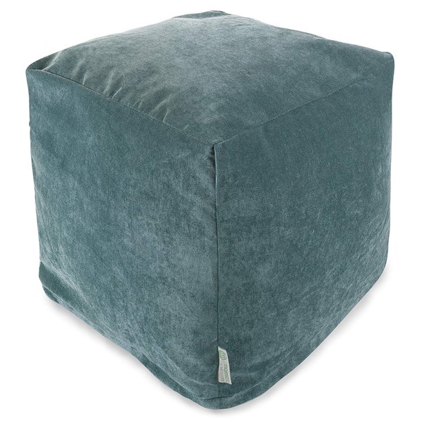 Majestic Home Goods Villa Indoor Ottoman Pouf Cube