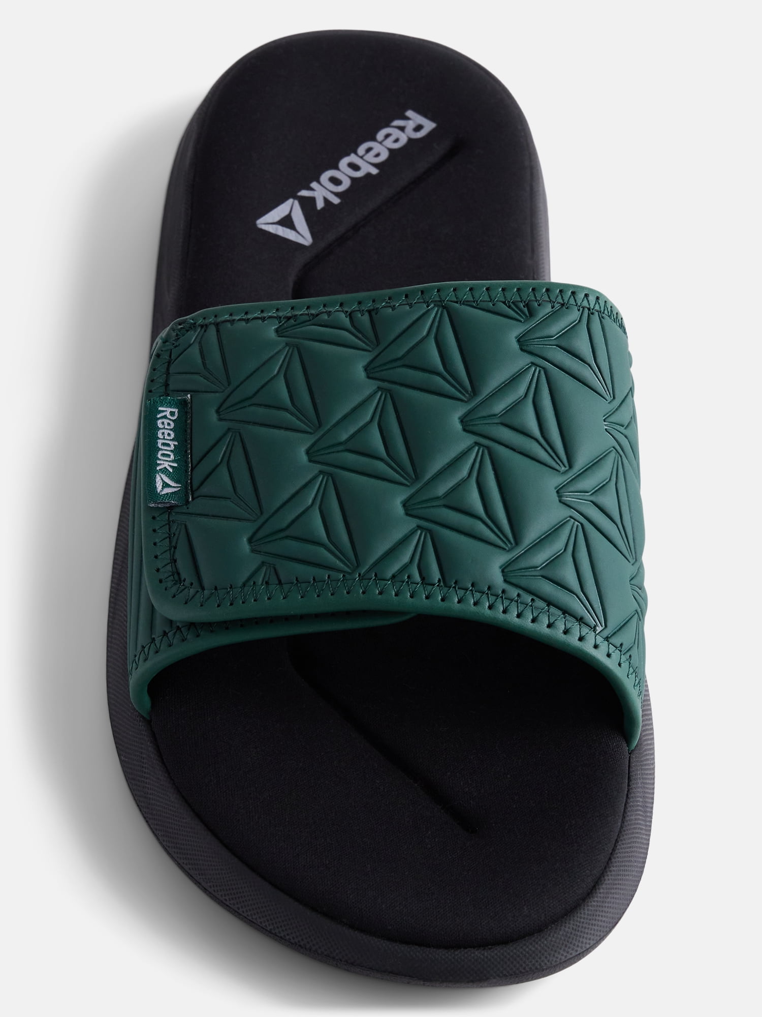 Reebok Men's Memory Foam Adjustable Strap Slide Sandals