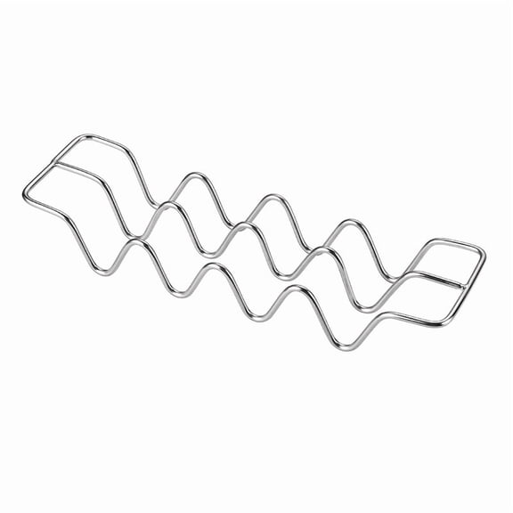 304 Stainless Steel Taco Holder Stand for 4 Tacos, Oven Safe Taco Rack for Crunchy Soft Shells, Dishwasher Safe Taco Organizer for Kitchen Counter, Stackable Storage, by Preplabs