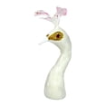 thumbnail image 2 of jifeng Mannequin Paon Tête Décorative Fête Élégante Simulation Tête d'Animal Modèle Blanc 23 cm, 2 of 9