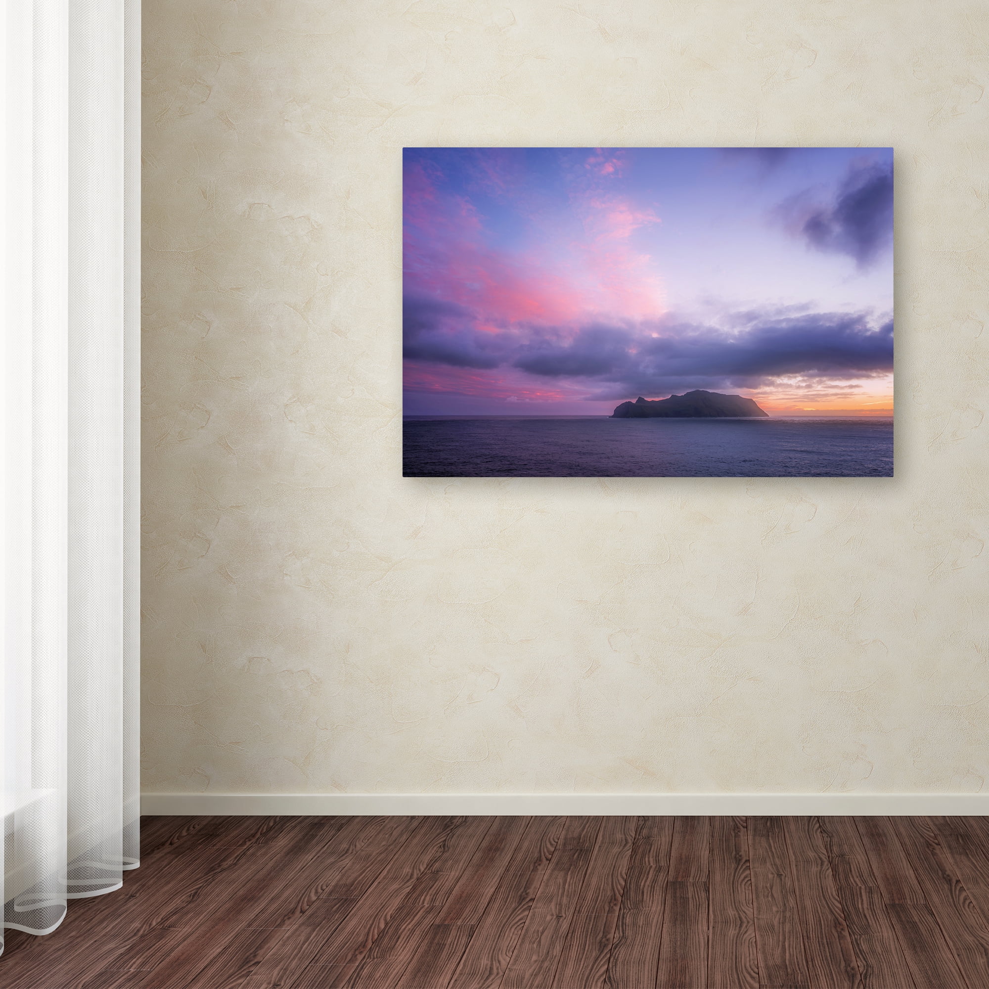 Trademark Fine Art 'Sunset Pose' Canvas Art by Philippe Sainte-Laudy