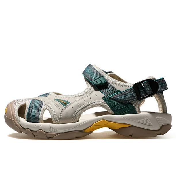Zapatos Acuáticos Aqua Shoes Sandalias de buceo transpirables para mujeres y hombres (Beige/dark green38) Likrtyny Para Estrenar