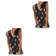 thumbnail image 1 of Qarigey Chaleco de mujer sin mangas Casual Sexy suelto pulóver Tanktop vacaciones boda fiesta verano Top ropa elegante tipo 9 3XL tipo 9 3XL 2piezas, 1 of 6