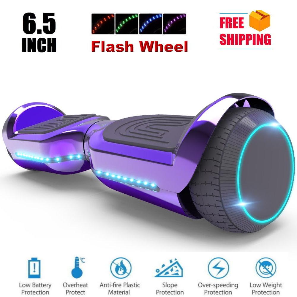 Chrome SelfBalancing Hoverboard with Bluetooth Speaker, UL2272