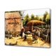 thumbnail image 1 of Cuadro decorativo de un burro tirando de un carro, póster en lienzo, decoración de dormitorio, paisaje deportivo, decoración de oficina, regalo, estilo marco, 16 x 24 pulgadas (40 x 60 cm), 1 of 8