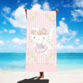 thumbnail image 1 of Sanrio Hello Kitty Beach Towel Cartoon Style Microfiber Large Beach Towel Bath Towel Multifunctional Square Towel Beach Towel, 1 of 1