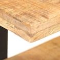 thumbnail image 5 of vidaXL Bedside Cabinet 19.7"x15.7"x15.7" Rough Mango Wood, 5 of 8
