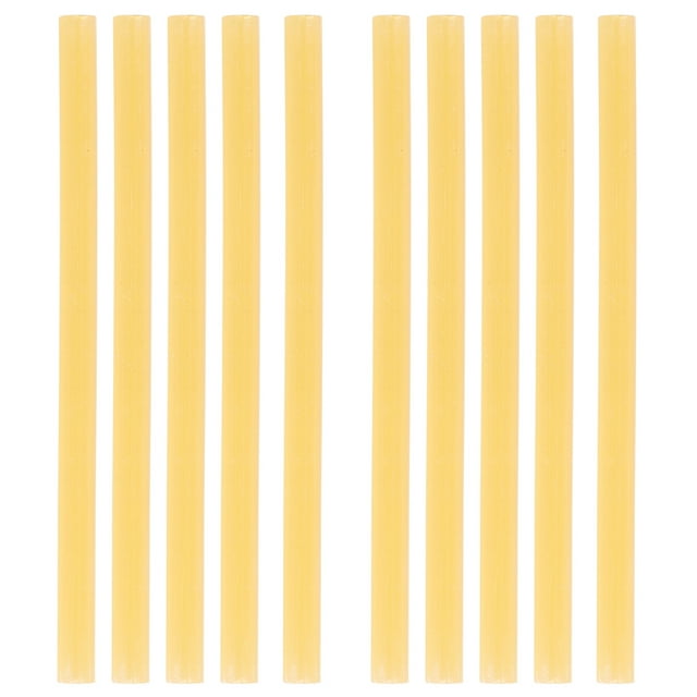 Barras de pegamento termofusible de 11 x 200 mm Nikou, alta resistencia, color amarillo
