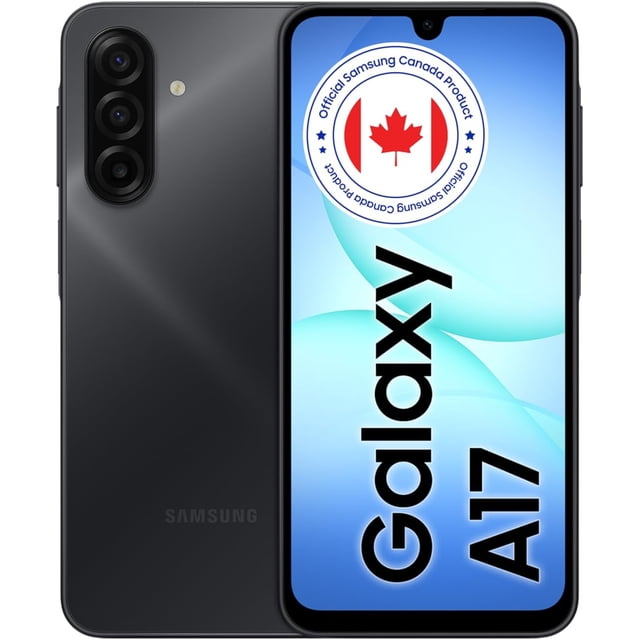 Restored Samsung Galaxy A17 5G 6.7" AMOLED Display, (128GB, 4GB RAM, Black) Octa-Core Processor - Refurbished Good