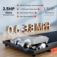 thumbnail image 5 of Costway Walking Pad 2.5HP Under Desk Treadmill with Remote Control APP-Enabled for Home, 5 of 9
